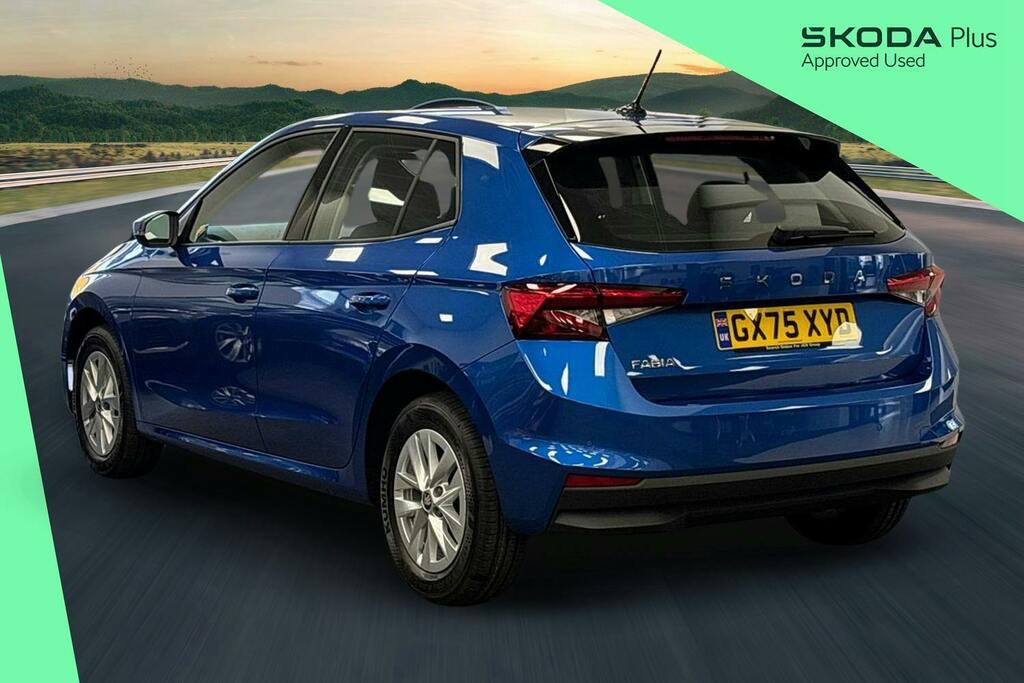 Skoda Fabia 1.0 Tsi Se Edition Hatchback Dsg GX75XYD Blue #3