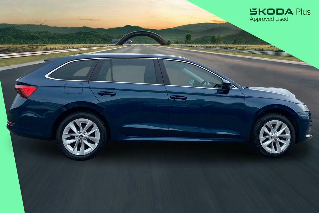 Skoda Octavia 1.4 Tsi Iv 13Kwh Se L Estate Plug In Hy Blue #4