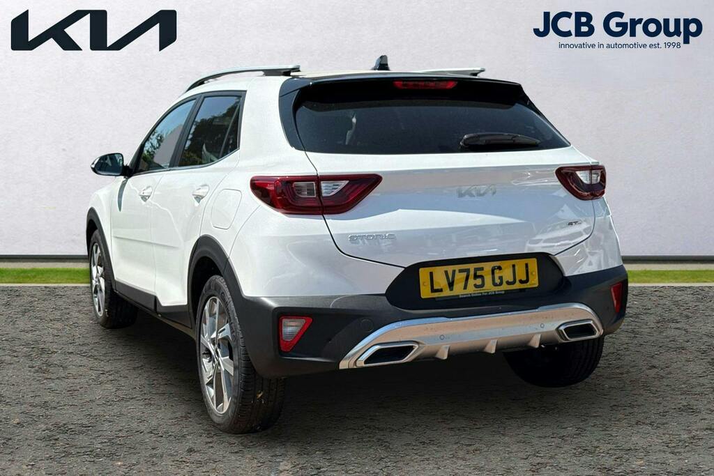 Kia Stonic 1.0 T Gdi Mhev Gt Line S Suv Hybrid Dct LV75GJJ White #3