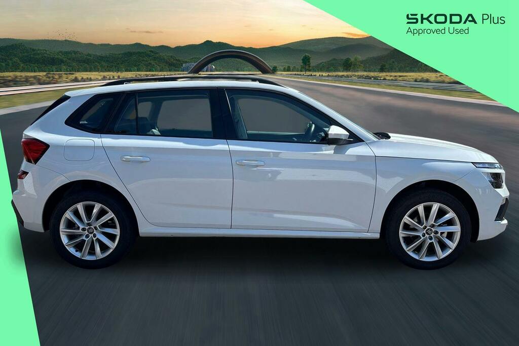 Skoda Kamiq 1.0 Tsi Se Edition Suv GL25UVG White #4