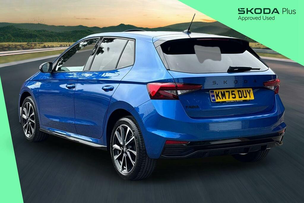 Skoda Fabia 1.0 Tsi Monte Carlo Edition Hatchback D KM75DUY Blue #3