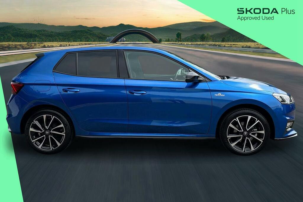 Skoda Fabia 1.0 Tsi Monte Carlo Edition Hatchback D KM75DUY Blue #4