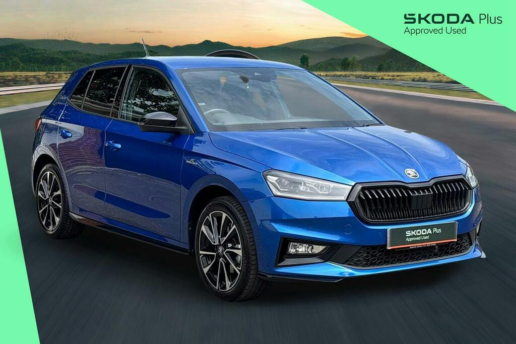 Skoda Fabia 1.0 Tsi Monte Carlo Edition Hatchback D Blue