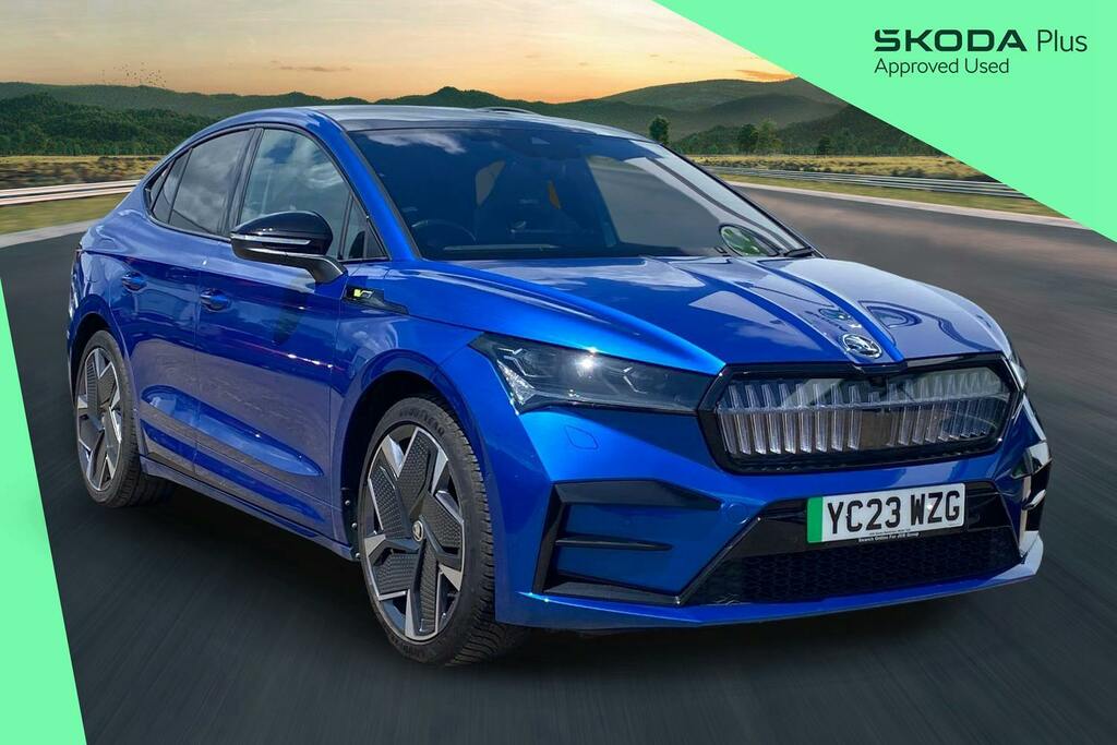 Skoda ENYAQ Iv 82Kwh Vrs Coupe 4Wd Blue