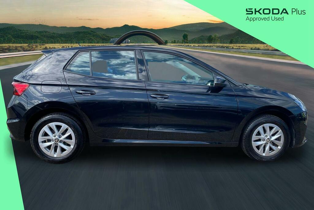 Skoda Fabia 1.0 Tsi Se Comfort Hatchback DF72BVT Black #3