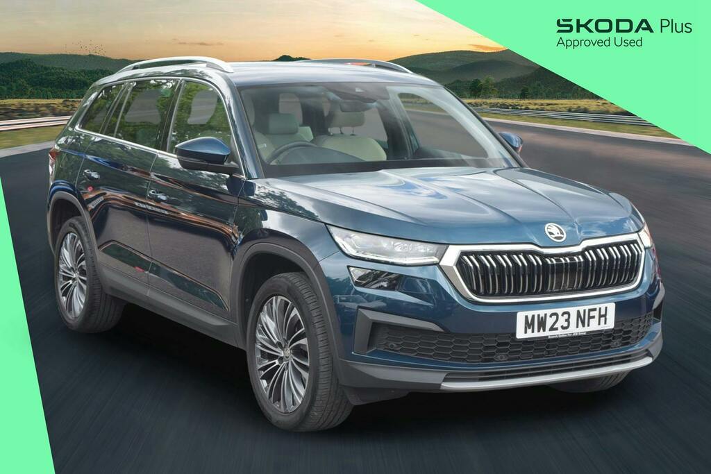 Skoda Kodiaq 1.5 Tsi Act Se L Executive Suv Dsg Blue