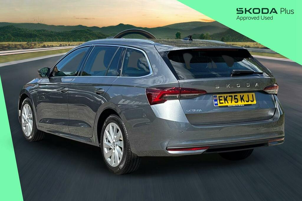 Skoda Octavia 1.5 Tsi E Tec Mhev Act Se L Estate Hybr EK75KJJ Grey #3