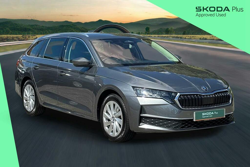 Skoda Octavia 1.5 Tsi E Tec Mhev Act Se L Estate Hybr EK75KJJ Grey
