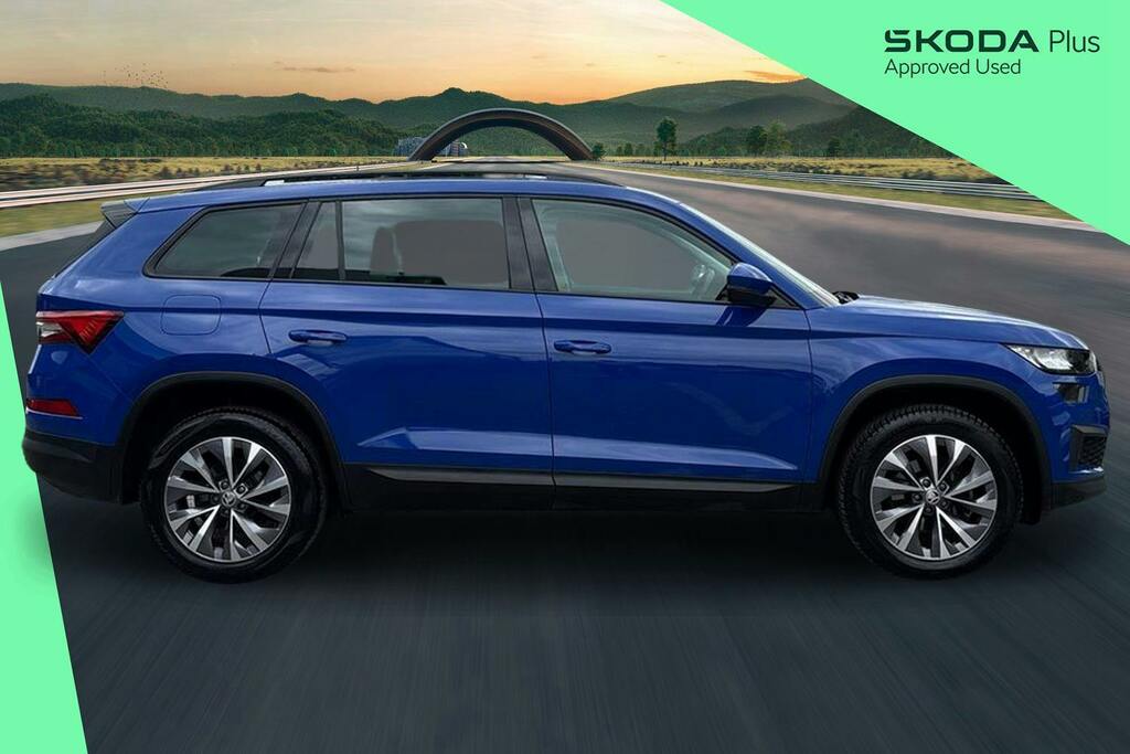 Skoda Kodiaq 1.5 Tsi Act Se Drive Suv Dsg LP72UZW Blue #4