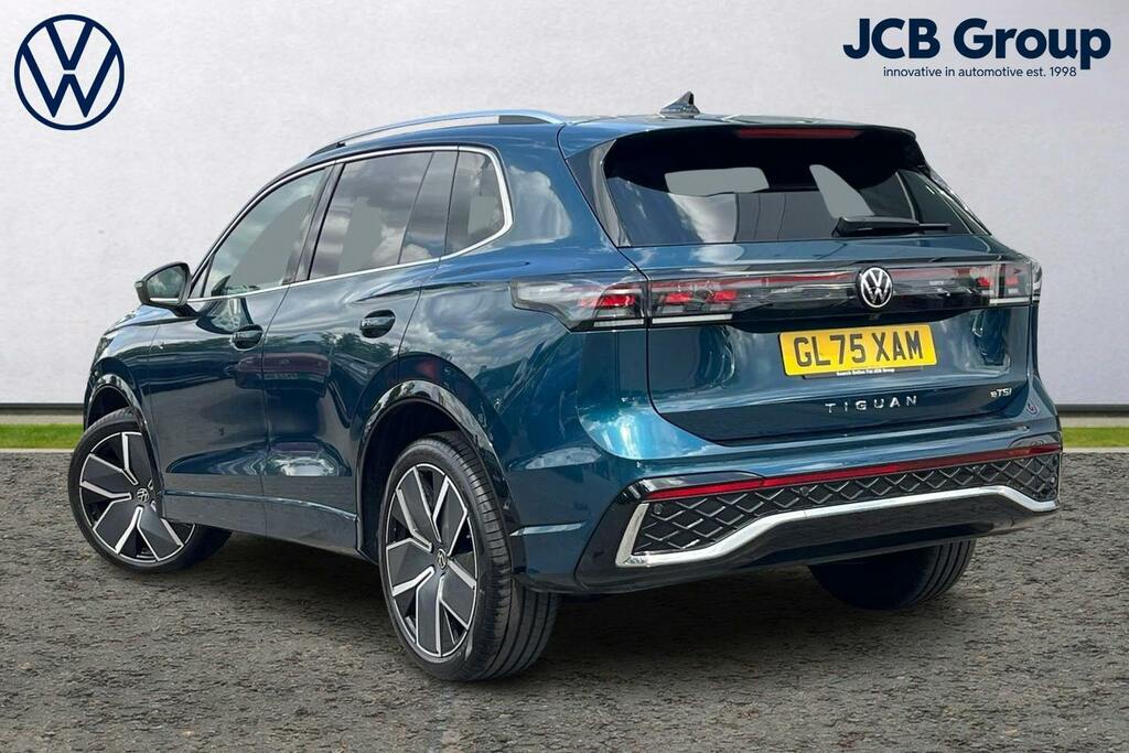 Volkswagen Tiguan 1.5 Etsi Mhev R-line Suv Hybrid Dsg GL75XAM Blue #3