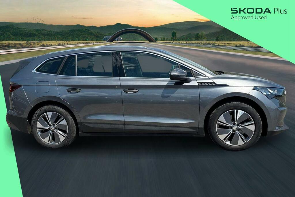 Skoda ENYAQ Iv 82Kwh 80 Suv DS23LZL Grey #4