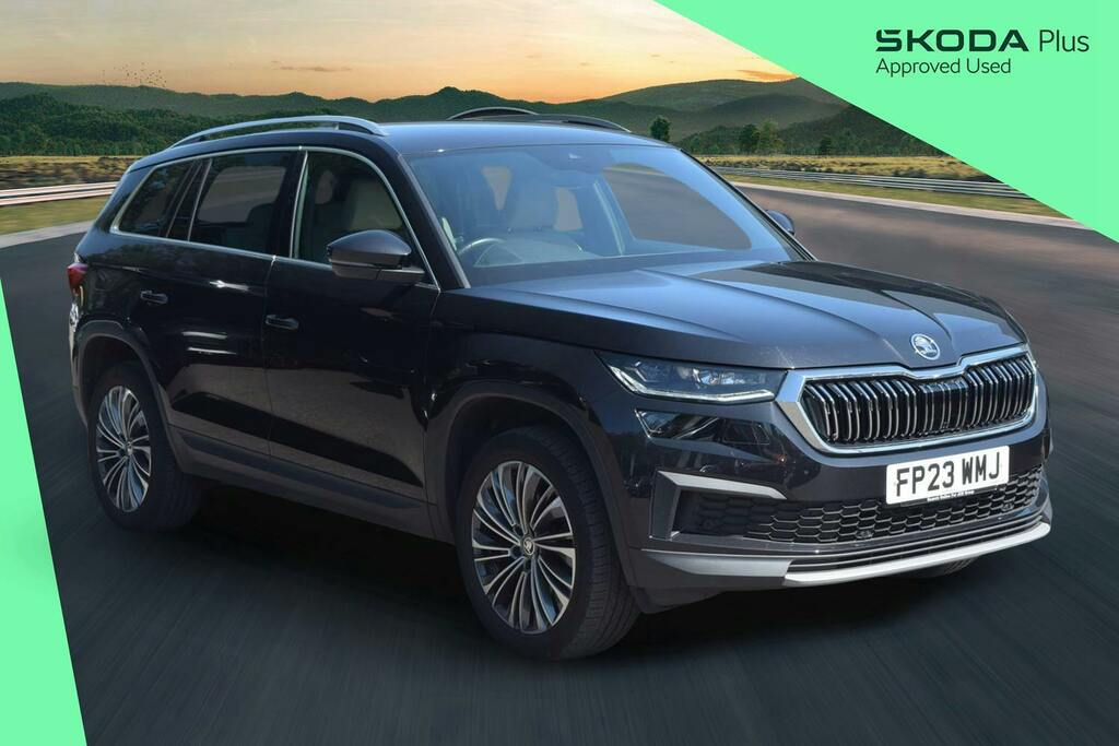 Skoda Kodiaq 1.5 Tsi Act Se L Executive Suv Dsg FP23WMJ Black