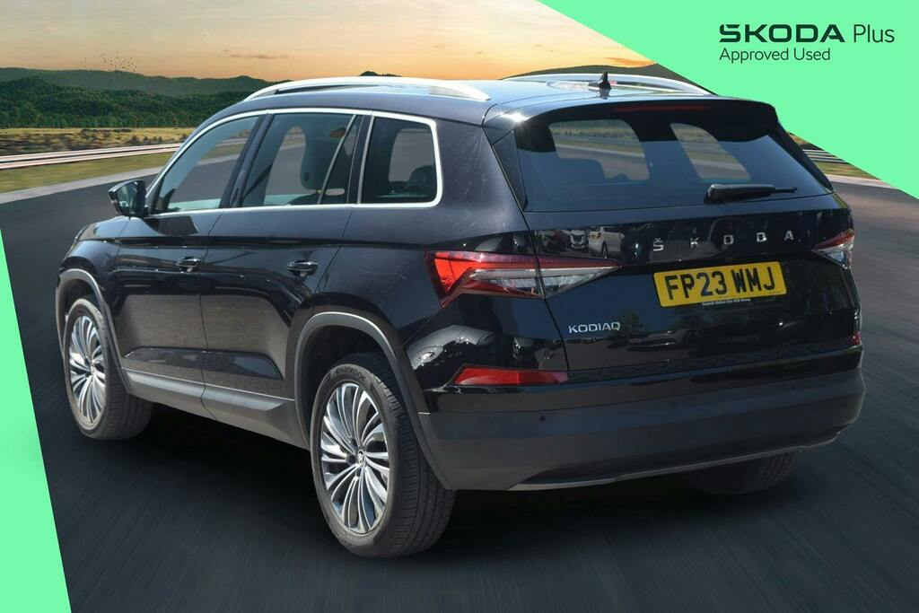 Skoda Kodiaq 1.5 Tsi Act Se L Executive Suv Dsg FP23WMJ Black #3