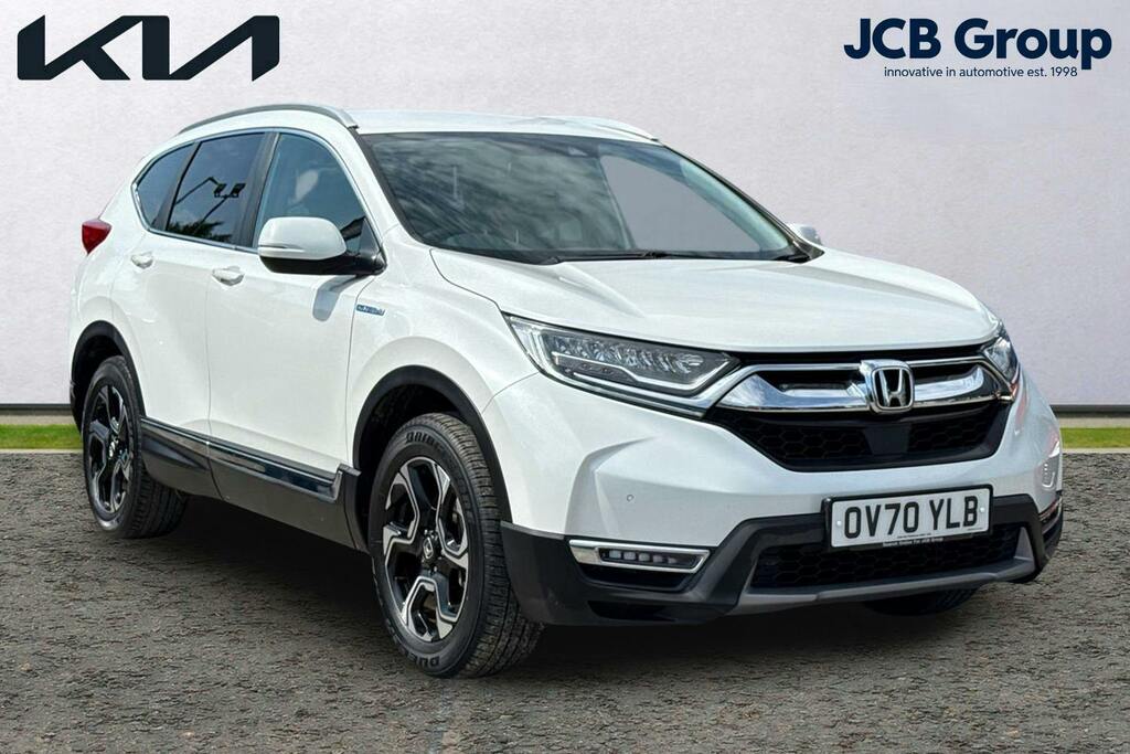 Honda Cr-V 2.0 H I Mmd Sr Suv Hybrid Ecvt 4Wd White