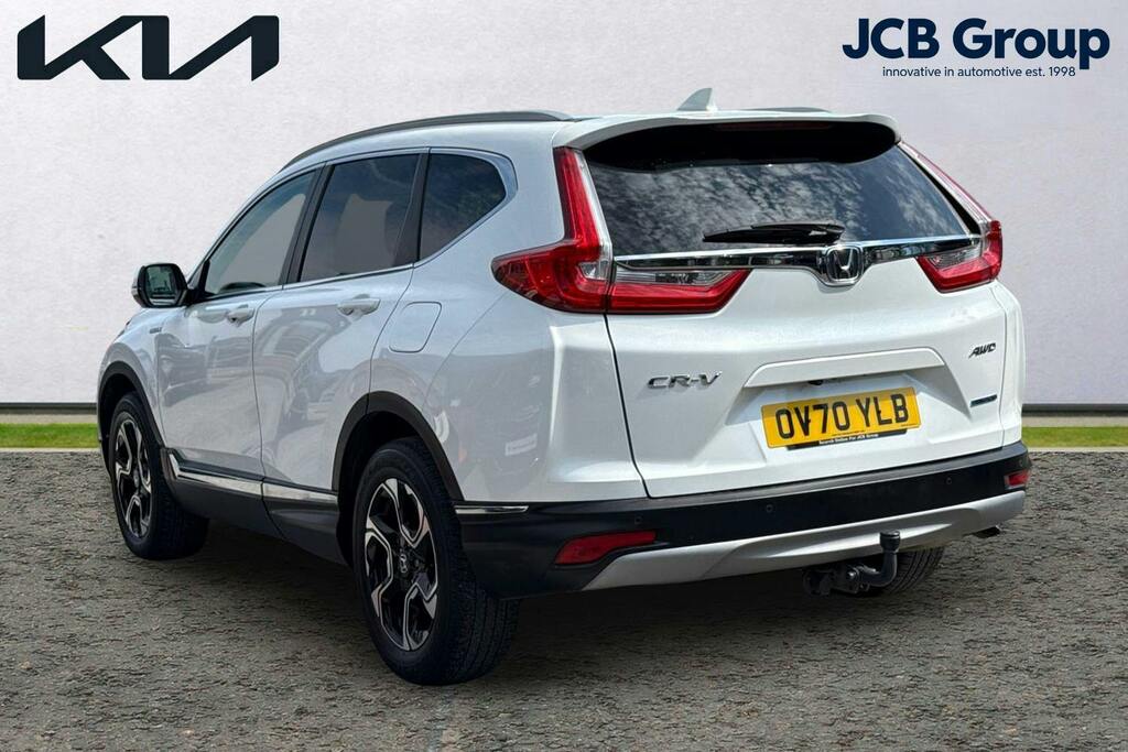 Honda Cr-V 2.0 H I Mmd Sr Suv Hybrid Ecvt 4Wd White #3