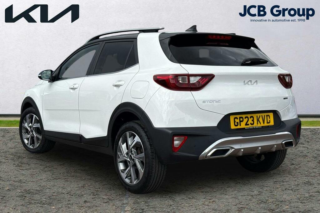 Kia Stonic 1.0 T Gdi Mhev Gt Line S Suv Hybrid Dct GP23KVD White #3
