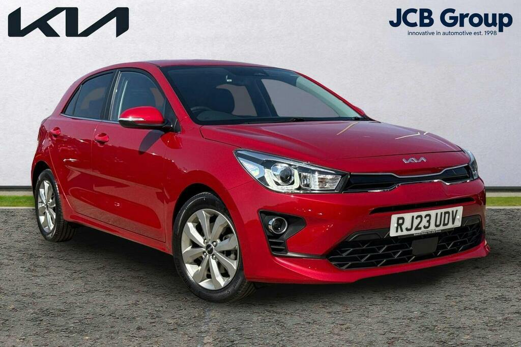 Kia RIO 1.0 T Gdi Mhev 3 Hatchback Hybrid Dct Red