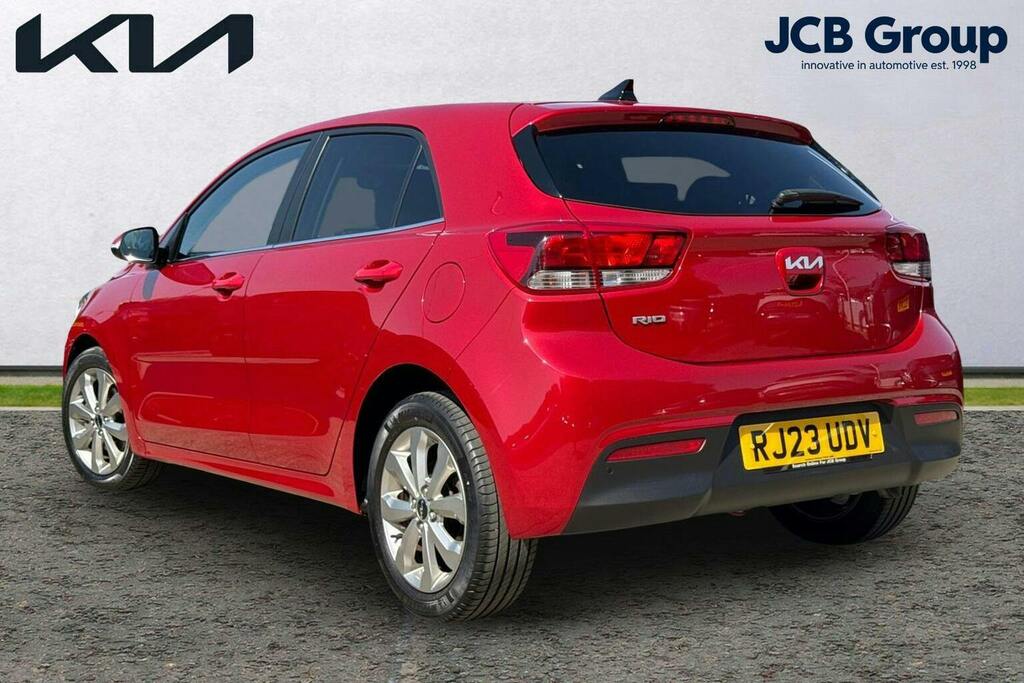 Kia RIO 1.0 T Gdi Mhev 3 Hatchback Hybrid Dct Red #3