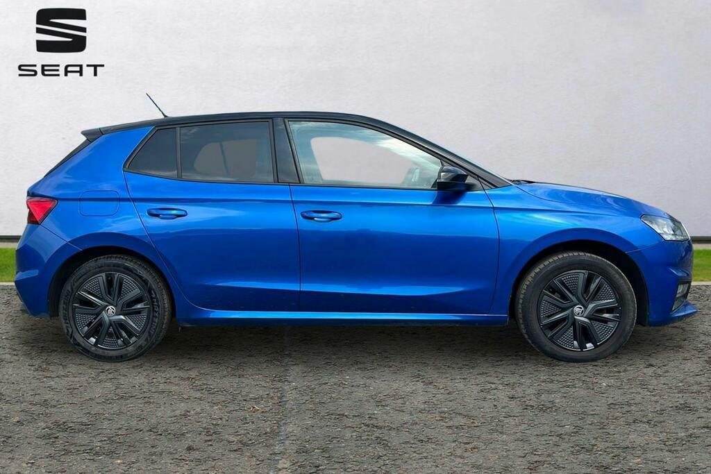 Skoda Fabia 1.0 Tsi Colour Edition Hatchback Dsg Blue #4