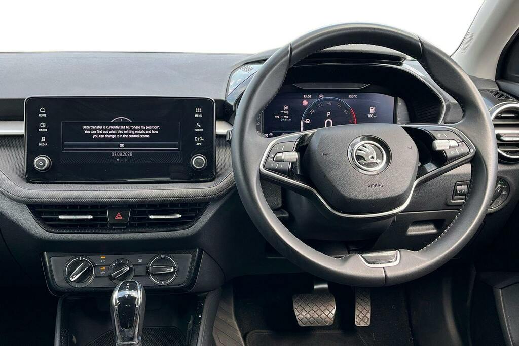 Skoda Fabia 1.0 Tsi 116 Monte Carlo White #12