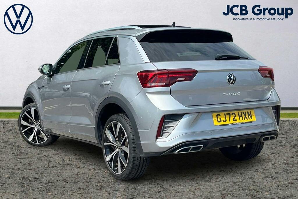 Volkswagen T-Roc 1.5 Tsi R-line Suv Silver #3