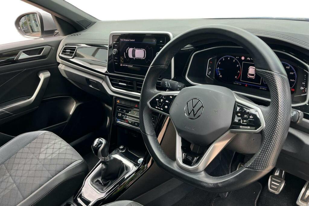 Volkswagen T-Roc 1.5 Tsi R-line Suv Silver #6