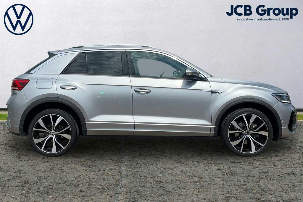 Volkswagen T-Roc 1.5 Tsi R-line Suv Silver #4