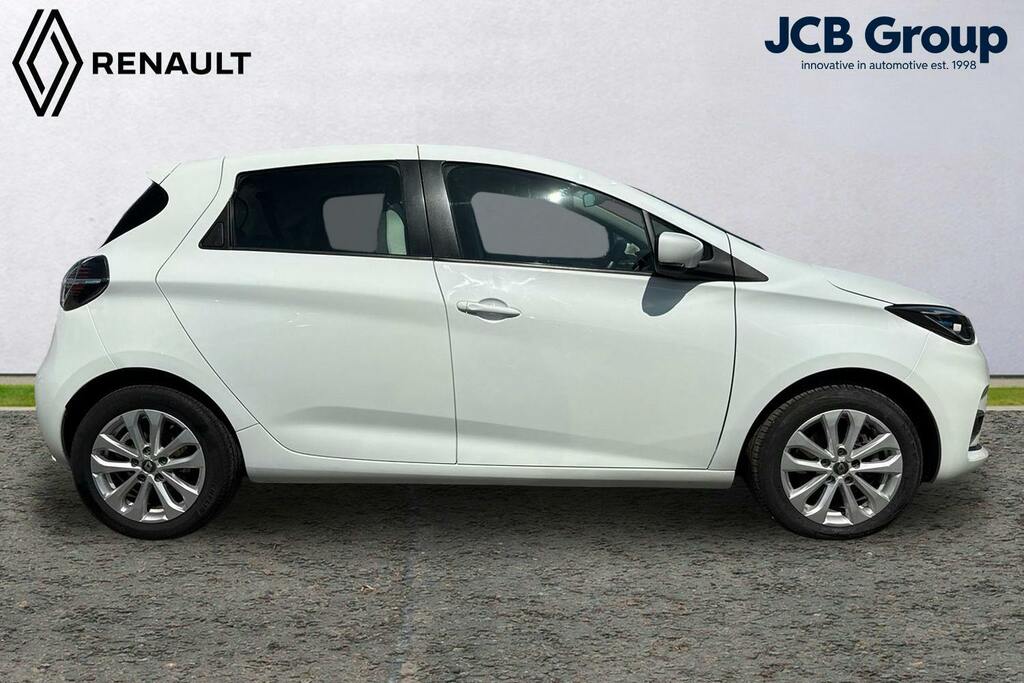 Renault Zoe R135 Ev50 52Kwh Iconic Hatchback White #4