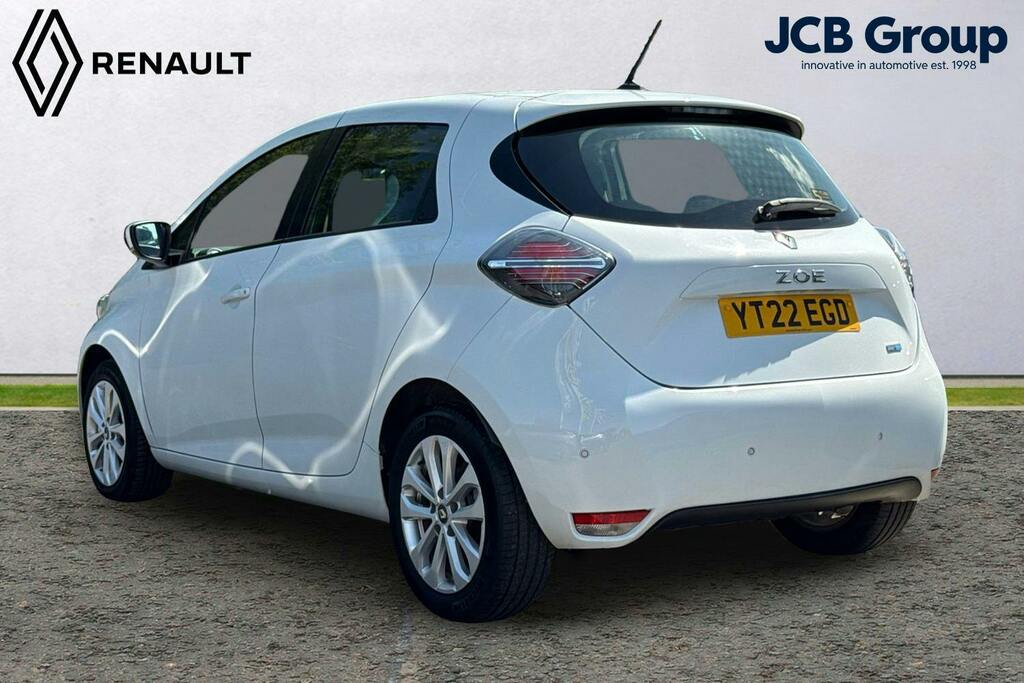 Renault Zoe R135 Ev50 52Kwh Iconic Hatchback White #3