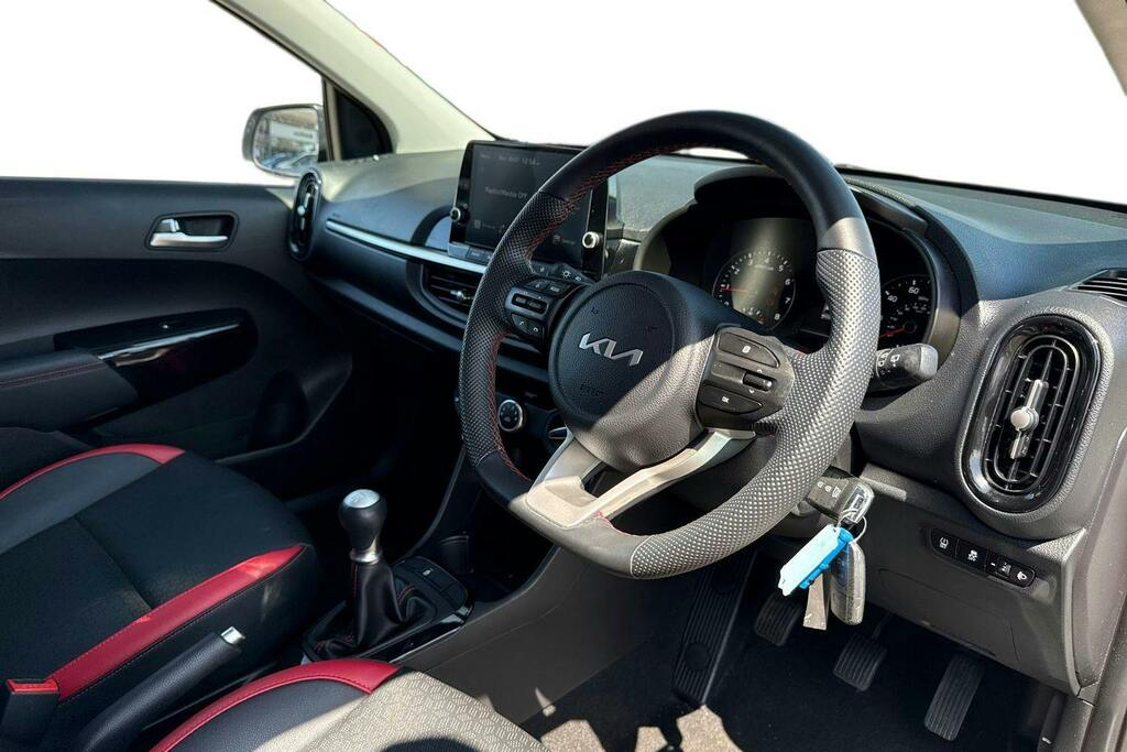 Kia Picanto 1.0 Dpi Gt Line Hatchback White #6