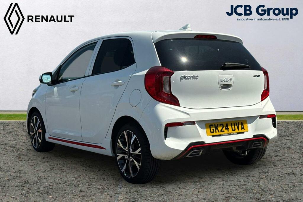 Kia Picanto 1.0 Dpi Gt Line Hatchback White #3