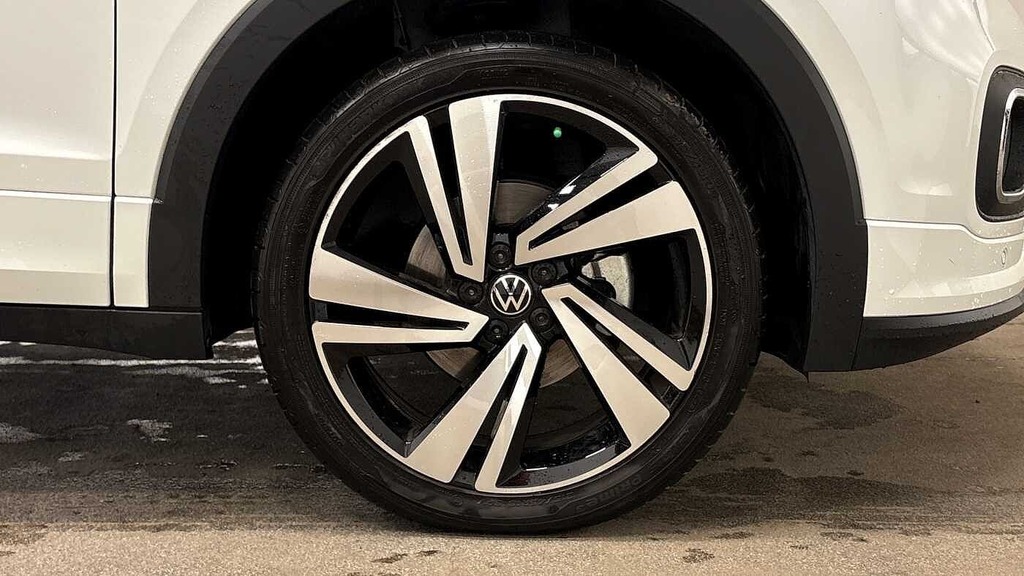 Volkswagen T-Cross 1.0 Tsi R-line Suv Dsg White #5