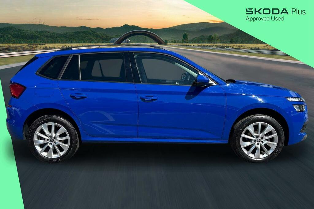Skoda Kamiq 1.0 Tsi Se Drive Suv BL72XDH Blue #4