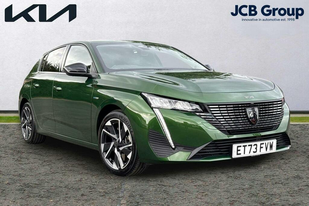 Peugeot 308 1.6 12.4Kwh Allure Premium Hatchback Pl Green