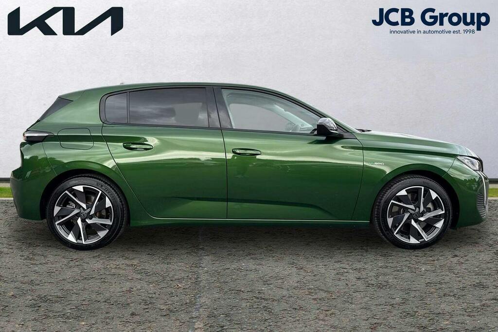 Peugeot 308 1.6 12.4Kwh Allure Premium Hatchback Pl Green #4