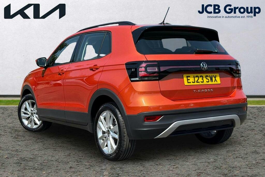 Volkswagen T-Cross 1.0 Tsi Se Suv Dsg Orange #3