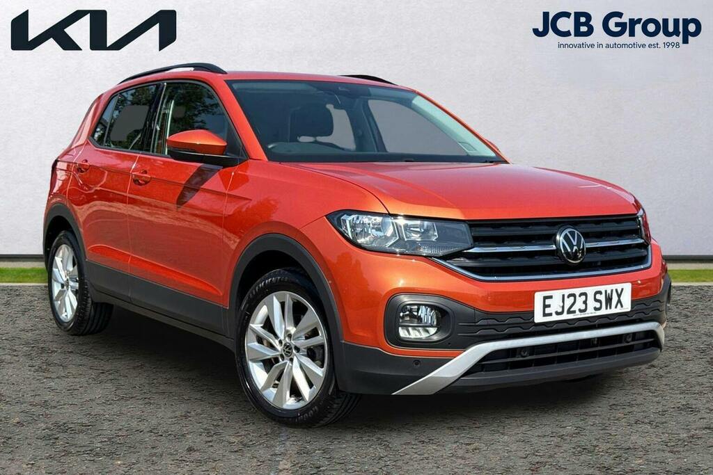 Volkswagen T-Cross 1.0 Tsi Se Suv Dsg Orange
