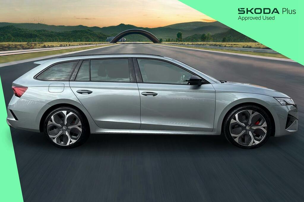 Skoda Octavia 2.0 Tsi Vrs Estate Dsg Silver #4