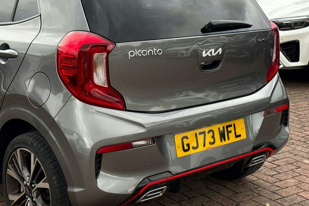 Kia Picanto 1.0 T-gdi Gt-line S Euro 6 Ss Black #33