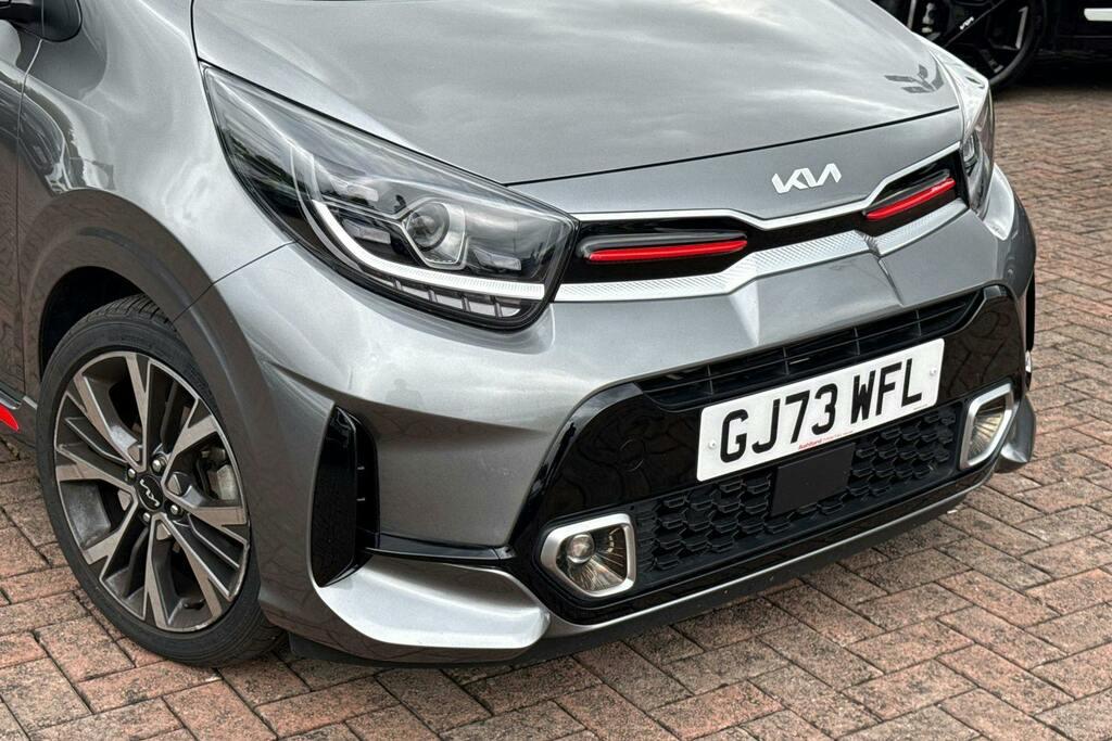 Kia Picanto 1.0 T-gdi Gt-line S Euro 6 Ss Black #32