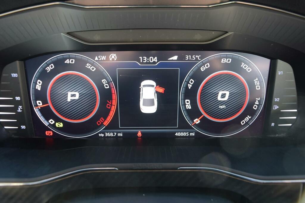 Skoda Superb Estate 2.0 Tdi 190 4X4 Sportline Dsg White #16
