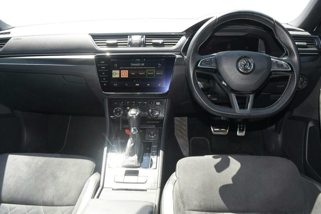 Skoda Superb Estate 2.0 Tdi 190 4X4 Sportline Dsg White #11