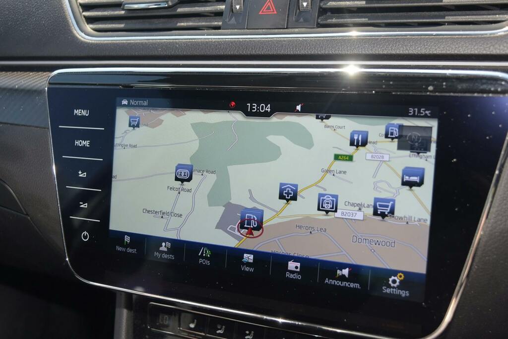 Skoda Superb Estate 2.0 Tdi 190 4X4 Sportline Dsg White #28