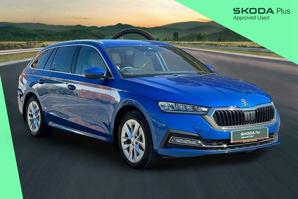 Skoda Octavia 1.5 Tsi E Tec Mhev Se L Estate Hybrid D Blue