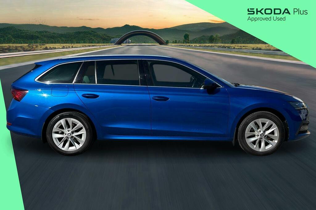 Skoda Octavia 1.5 Tsi E Tec Mhev Se L Estate Hybrid D Blue #4