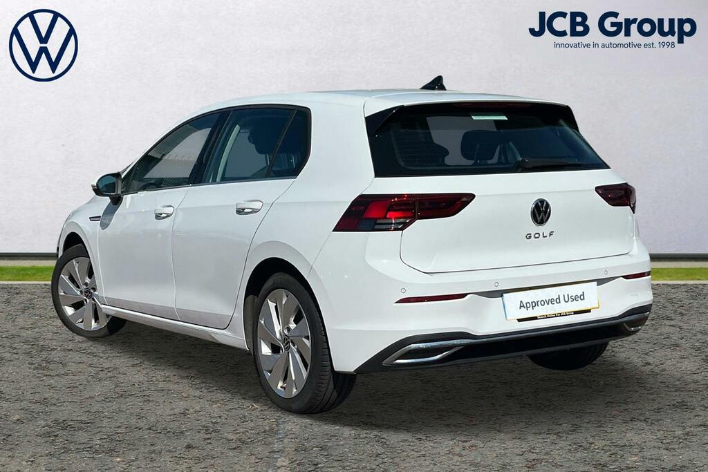 Volkswagen Golf 2.0 Tdi Style Hatchback Dsg GF70UUJ White #3
