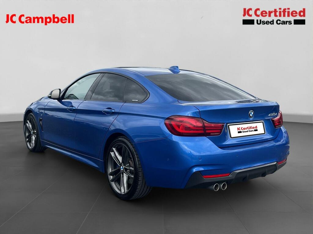 BMW 4 Series Gran Coupe M Sport Coupe Blue #5