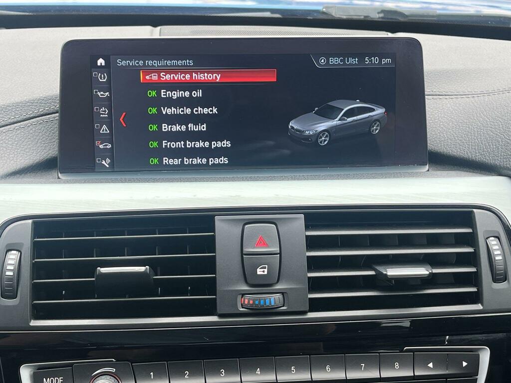 BMW 4 Series Gran Coupe M Sport Coupe Blue #31