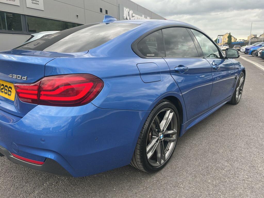 BMW 4 Series Gran Coupe M Sport Coupe Blue #8