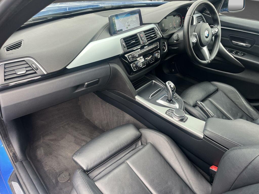 BMW 4 Series Gran Coupe M Sport Coupe Blue #11